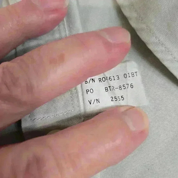 Cutter & Buck Men's XLT Long Sleeve Casual Button-down Dress Shirt Light Gray - Picture 16 of 16